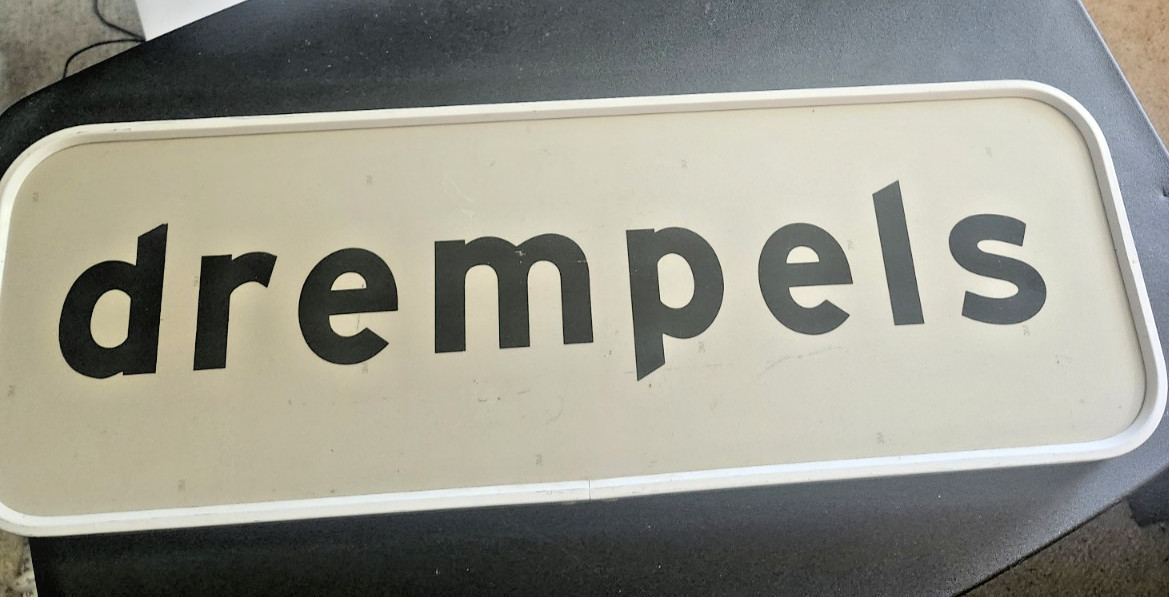 Vintage 1996 POL Dutch Drempels Speed Bumps Road Traffic Sign Netherlands 24\