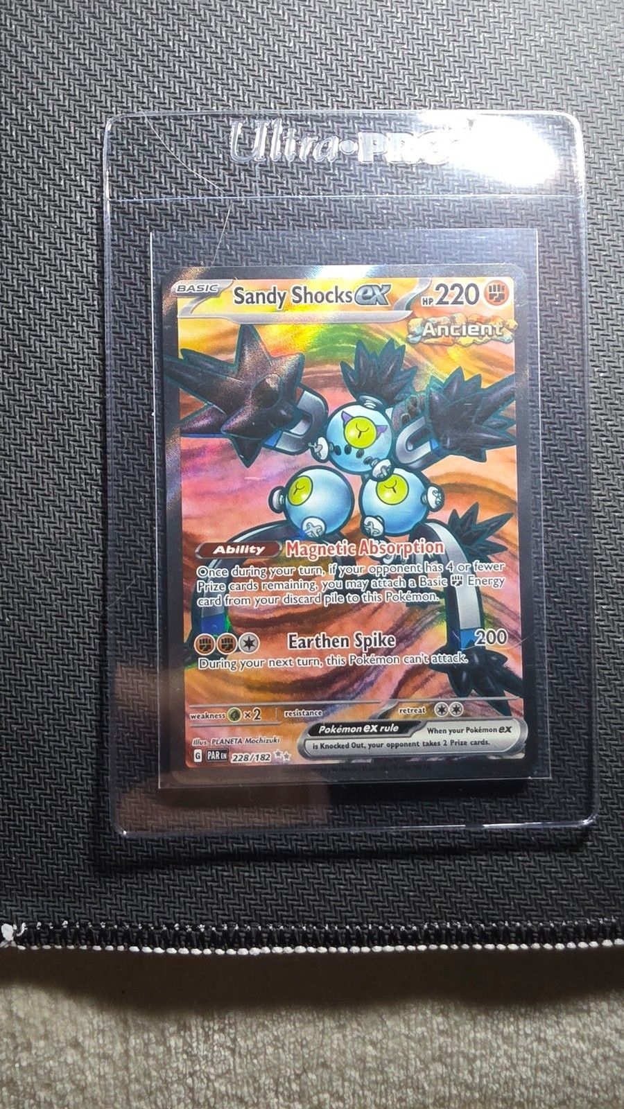 Sandy Shocks ex 228/182 – Paradox Rift Ultra Rare Full Art Pokemon Card