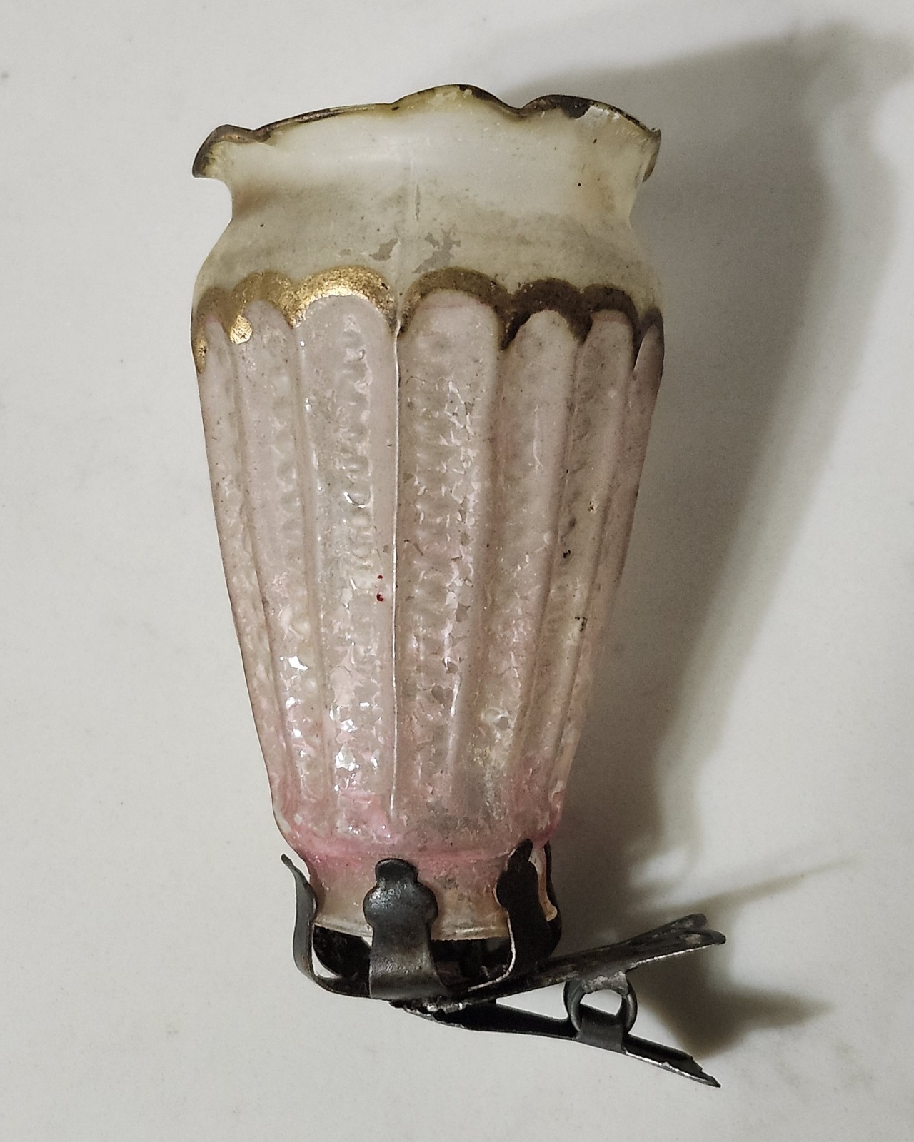 Antique German Blown Glass Christmas Ornament 