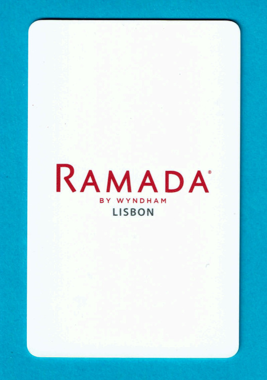Ramada by Wyndham LISBON Hotel Room Key Card - \