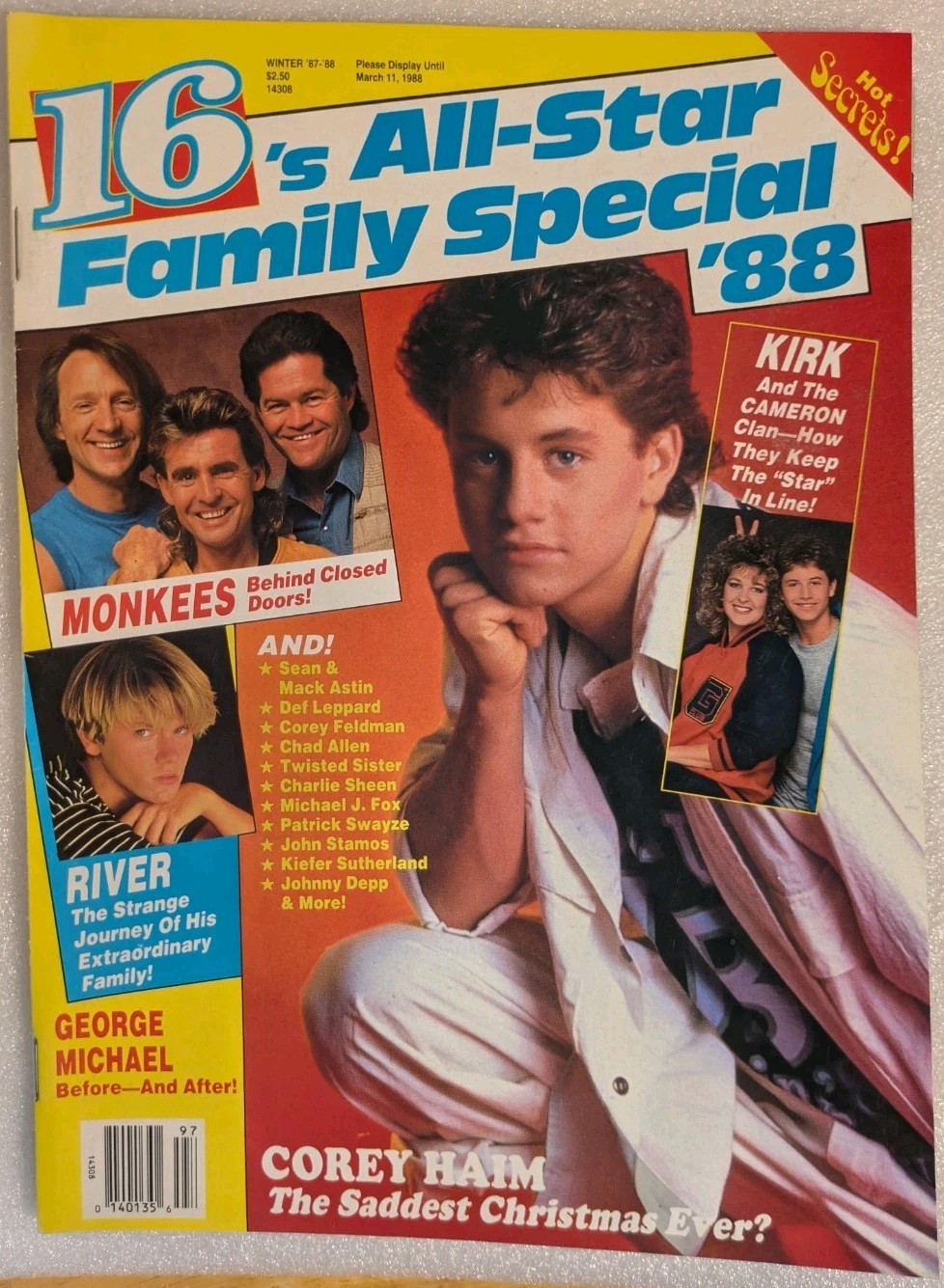 Vintage 16's All-Star Family Special '88 Magazine Winter 87-88 Vintage 16's All-Star Family Special '88 Magazine Winter 87-88
