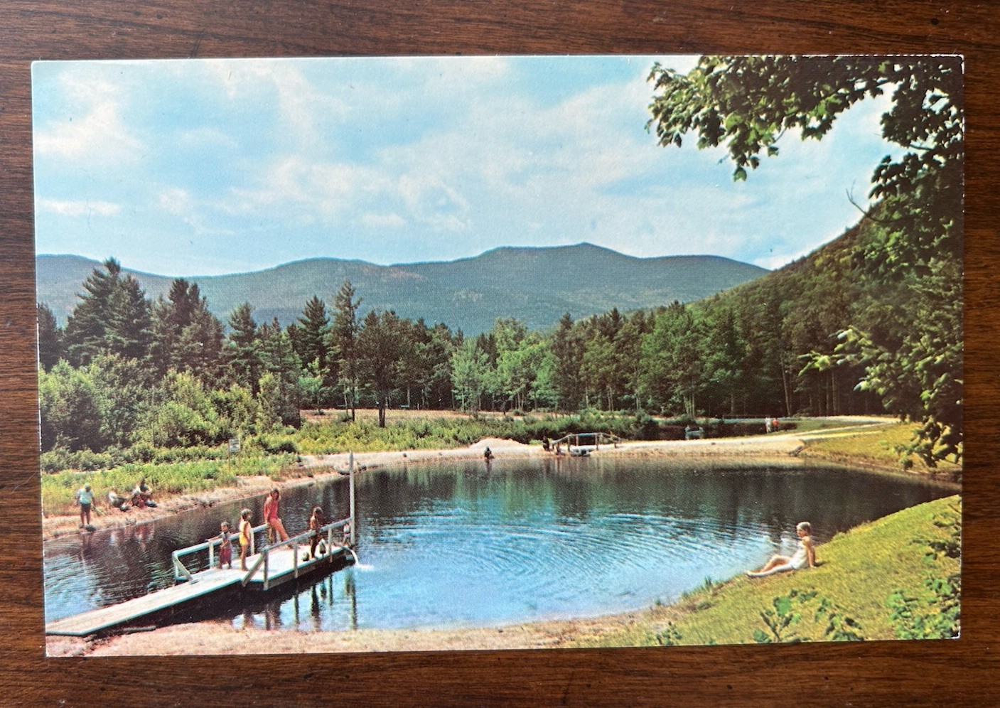 NORTH CONWAY, NH~Moat View Terrace Camp Grounds on West Side Rd~Thompson Family