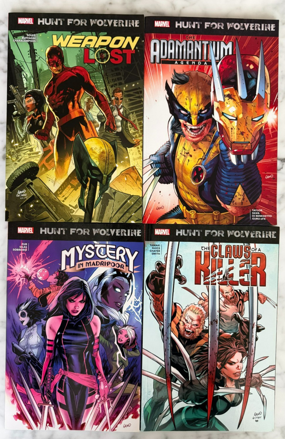 Hunt for Wolverine Lot of 4 - Marvel (TPB, 2018)