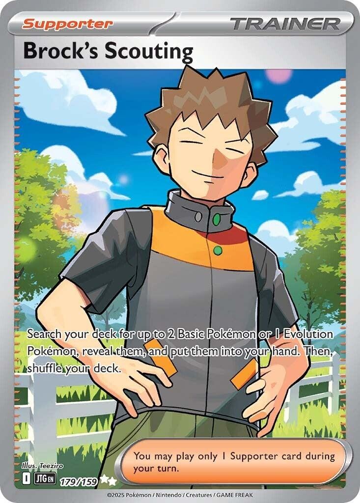 Pokemon Brock\'s Scouting #179/159 Holofoil Near Mint TCG