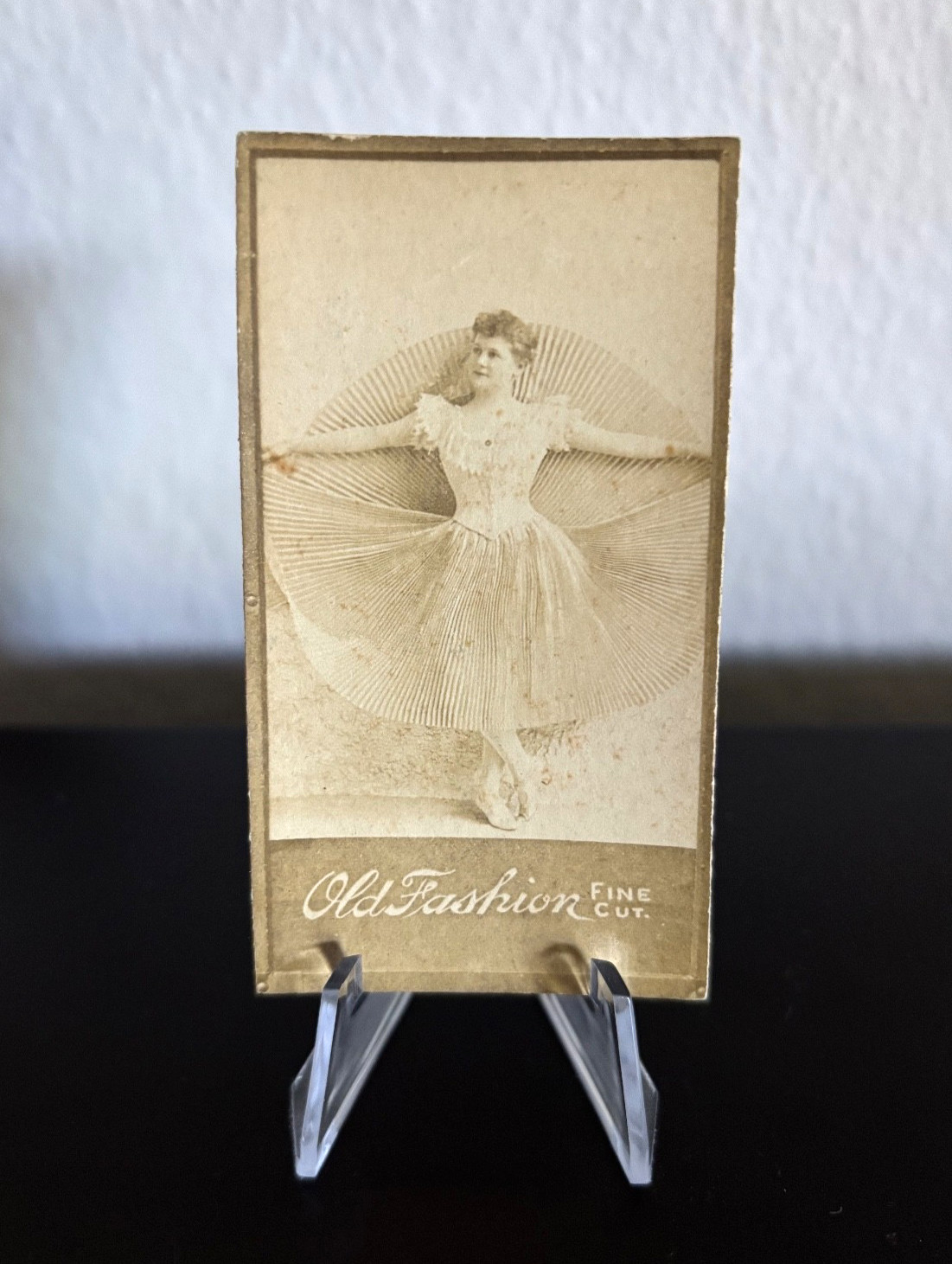 c1880s N664 Old Fashion Fine Cut Tobacco Card - Unknown Actress