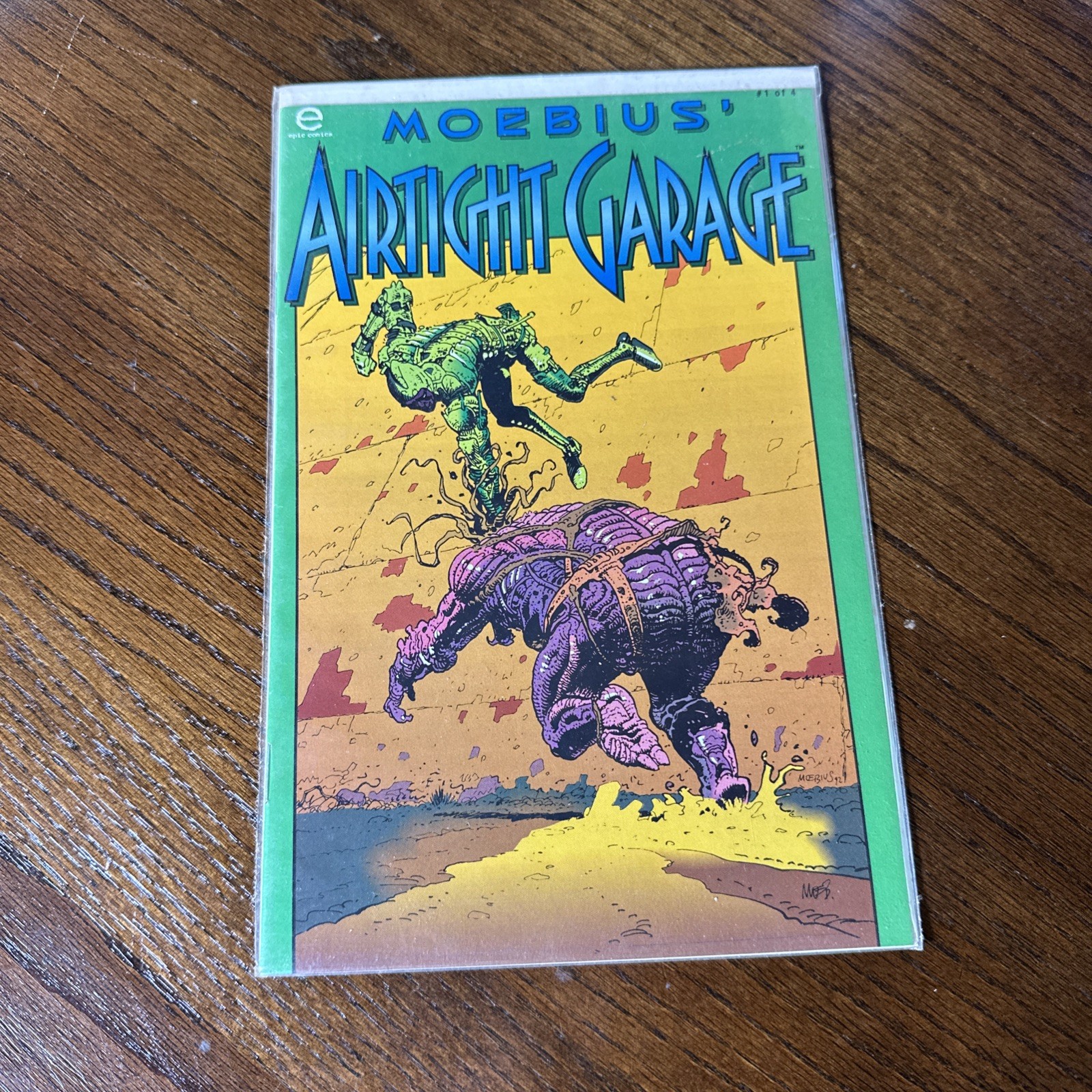 Moebius’ Airtight Garage Epic Comics Graphic Novel Jean Giraud Vintage
