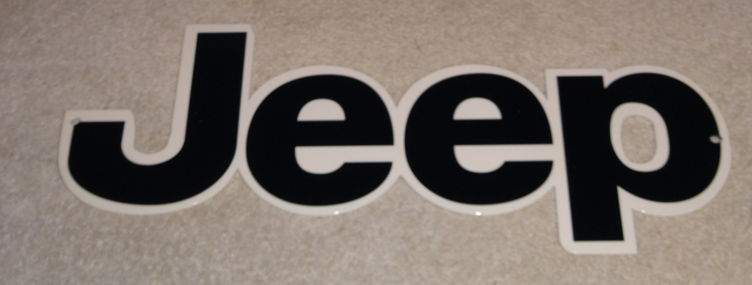 VINTAGE JEEP 4 WHEEL DRIVE VEHICLE 14 METAL SPORTS UTILITY SUV GASOLINE OIL SIGN VINTAGE JEEP 4 WHEEL DRIVE VEHICLE 14 METAL SPORTS UTILITY SUV GASOLINE OIL SIGN
