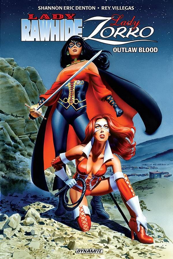 Lady Rawhide Lady Zorro Tp Dynamite Softcover Book