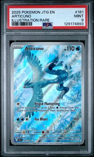 Pokemon Journey Together #161 Articuno PSA 9