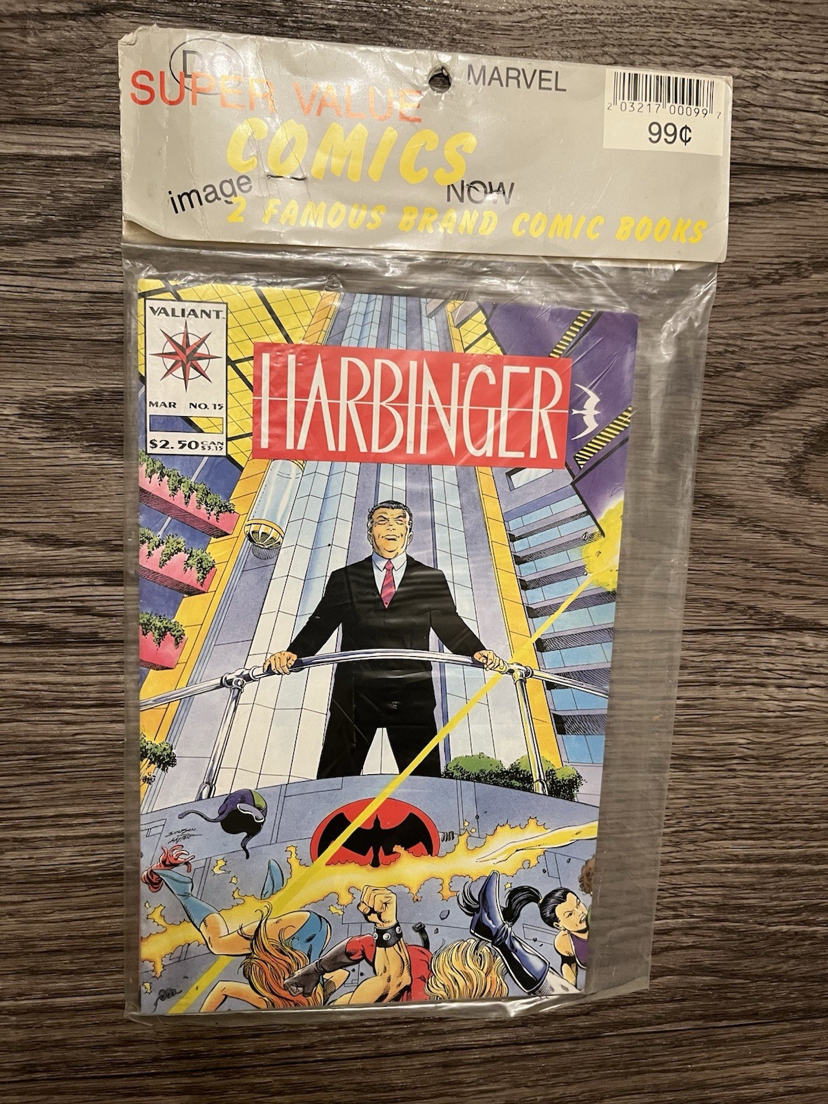 Vintage Sealed Comic 2 Pack Harbinger #15 Catalyst Week 4 Valiant Dark Horse