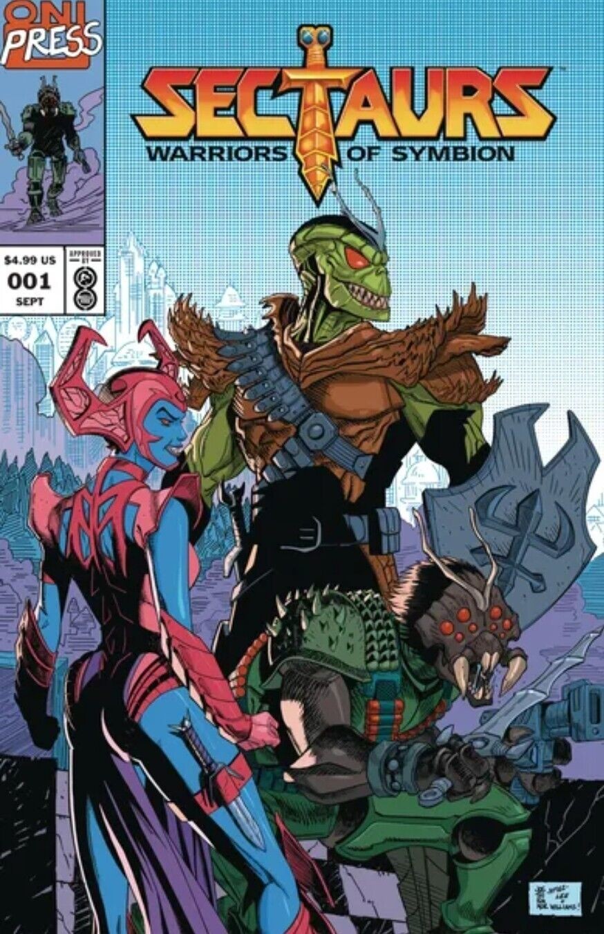 Sectaurs (Nacelleverse) #1F VF/NM; Oni | Uncanny X-Men 268 Tribute 1:50 Variant Sectaurs (Nacelleverse) #1F VF/NM; Oni | Uncanny X-Men 268 Tribute 1:50 Variant