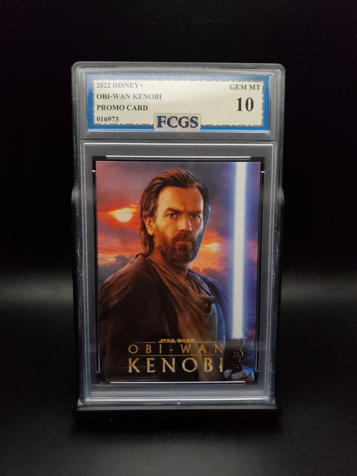 Obi-Wan Kenobi 2022 Disney+ Promo - Graded 10 [FCGS] GEM-MT