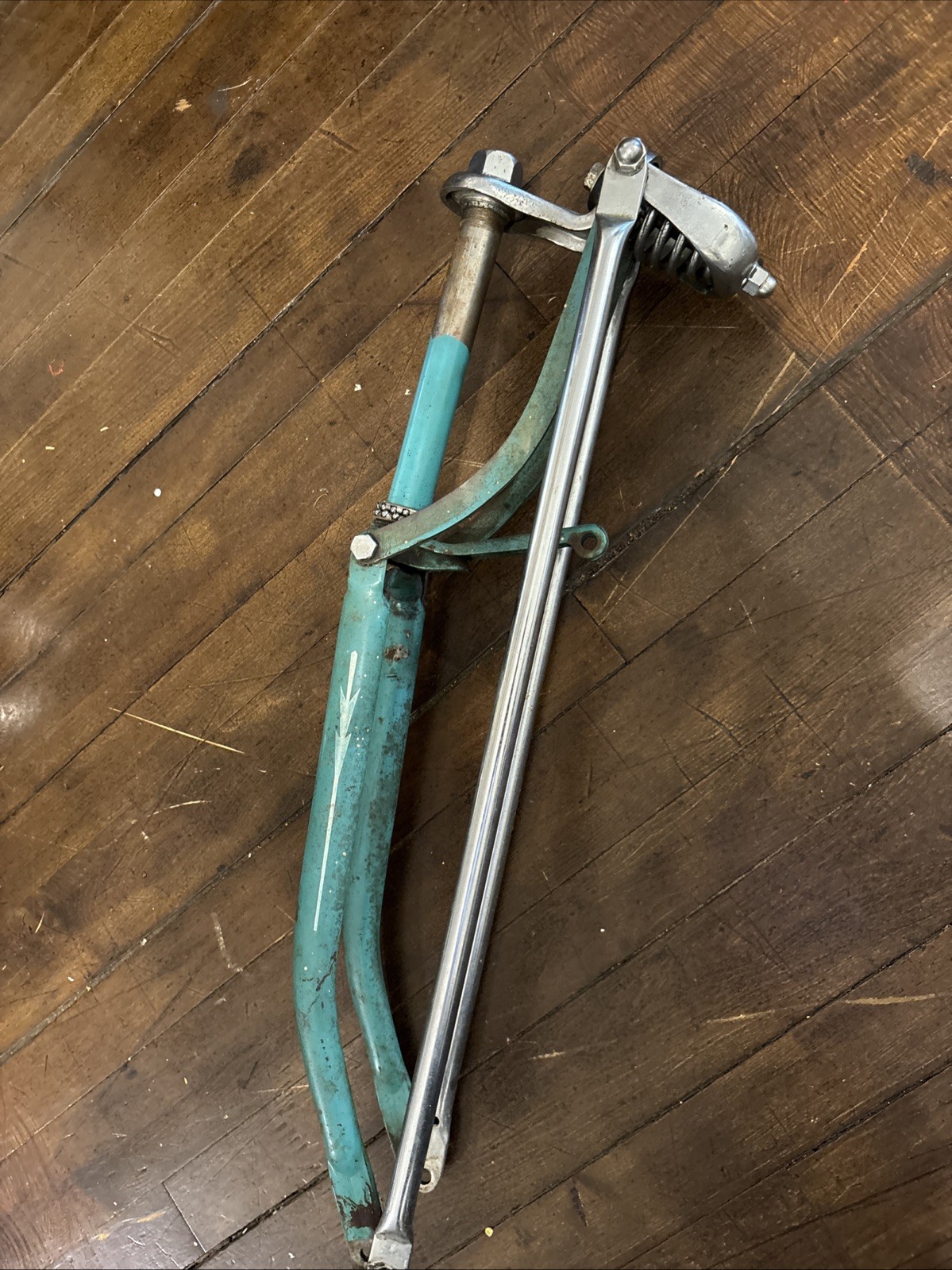 Vintage Dayton Huffman Bicycle Springer Fork Ladies 26” Balloon Tire Bicycle 
