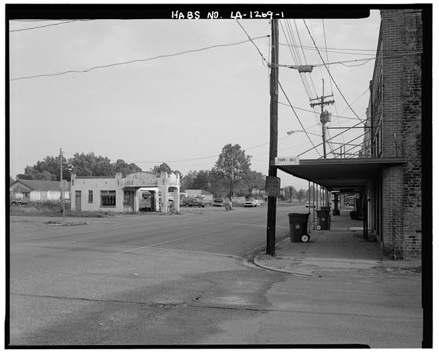 Wisner Louisiana Sinclair Service Station 1938 Natchez St Pine St Intersection