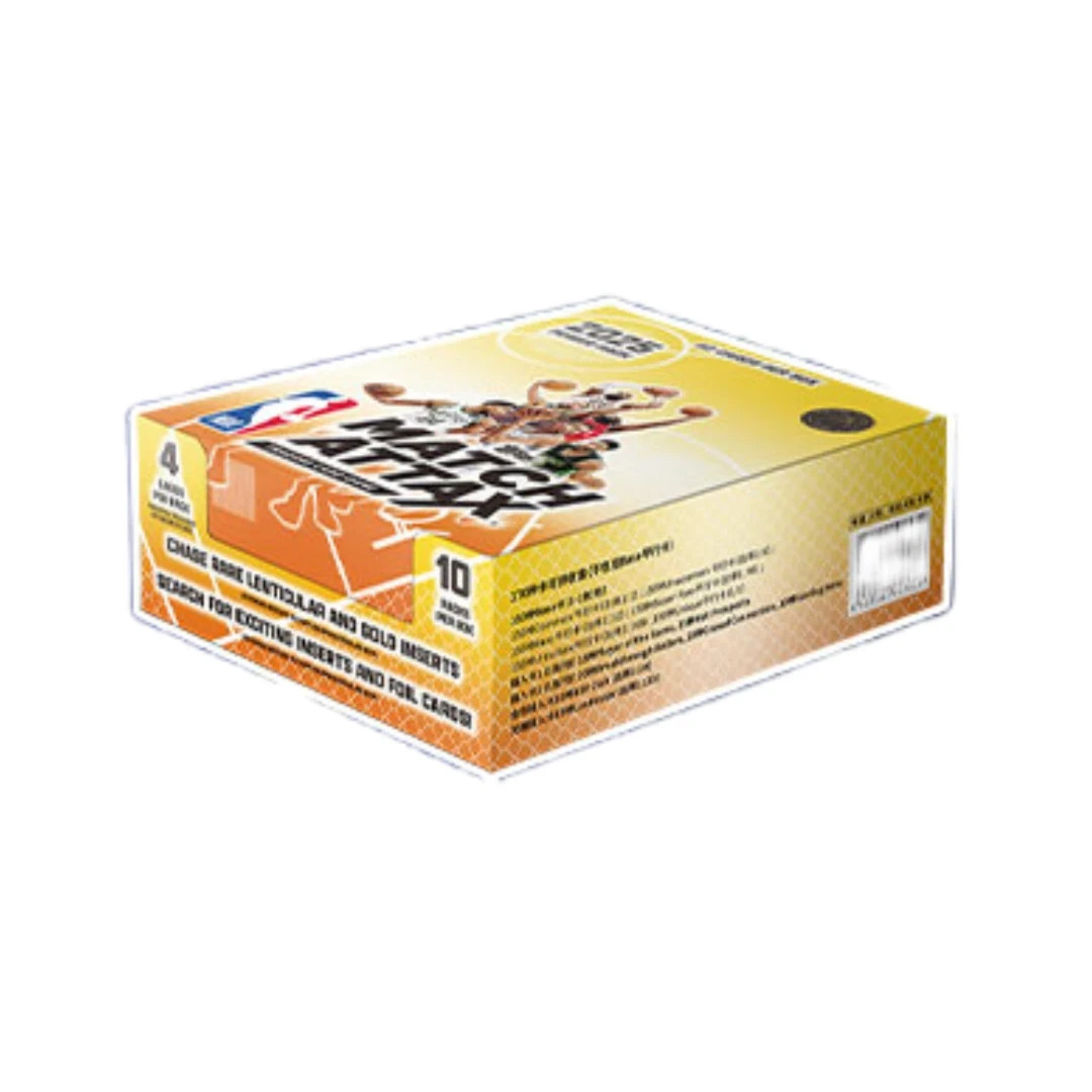 2025 Topps NBA MATCH ATTAX Basketball Collection Factory Sealed Trading Card Box