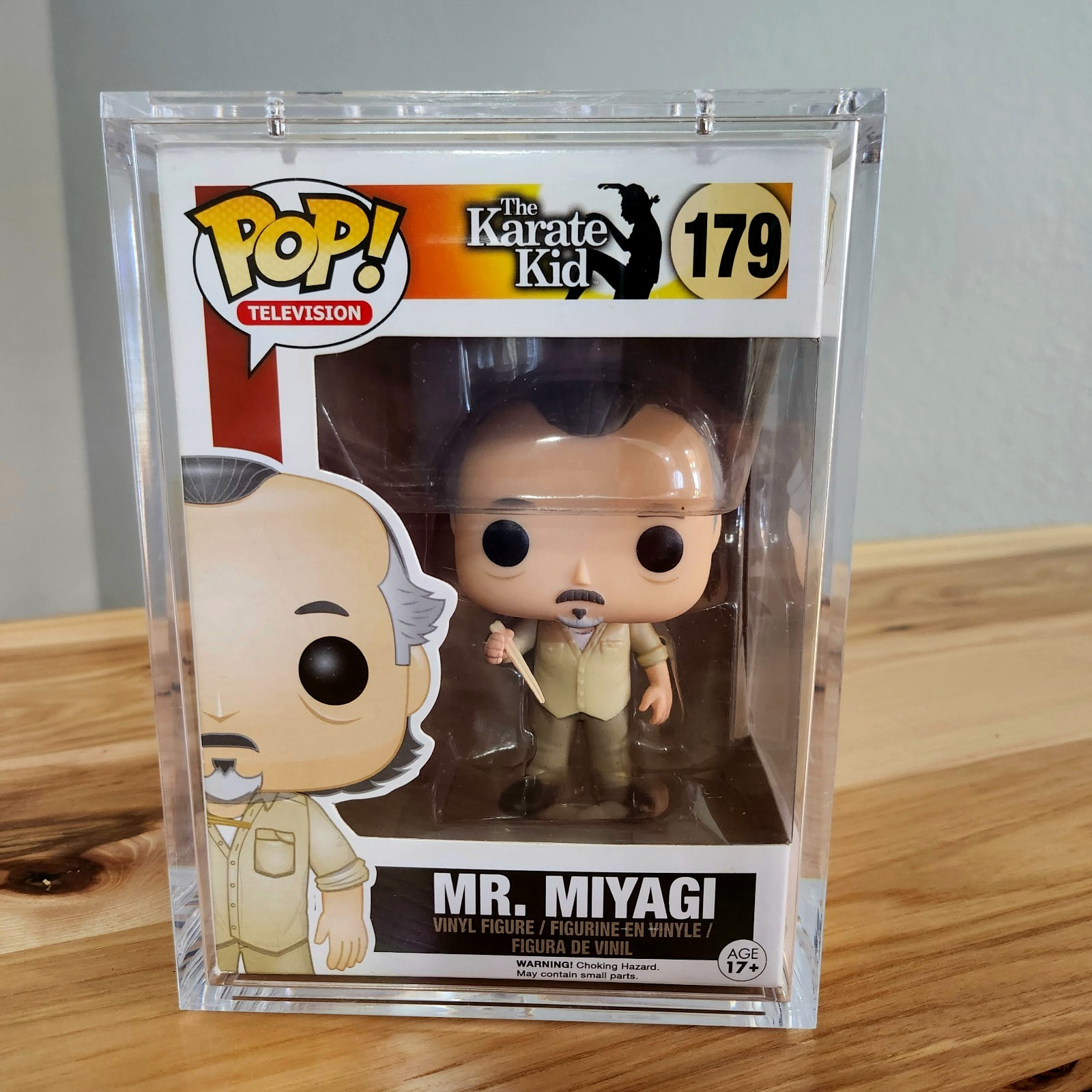 ⭐Karate Kid FUNKO POP: MR. MIYAGI #179 VAULTED (RARE) MIYAGI-DO GOOD CONDITION a ⭐Karate Kid FUNKO POP: MR. MIYAGI #179 VAULTED (RARE) MIYAGI-DO GOOD CONDITION a