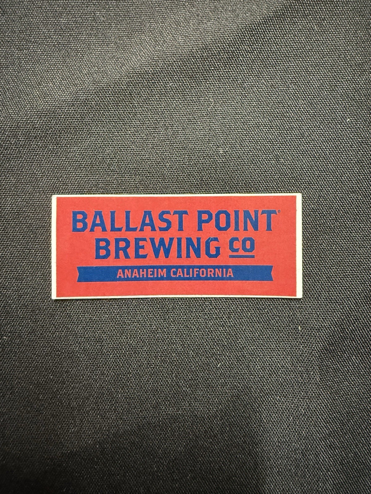 Ballast Point Anaheim CA Sticker Downtown Disney Brewing Co Logo