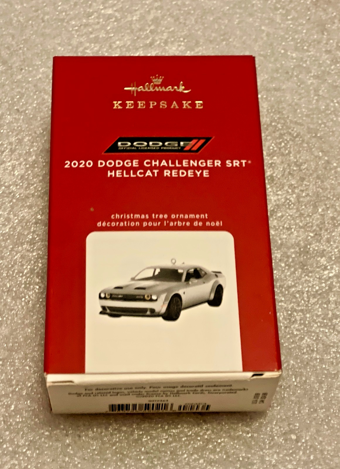 Hallmark 2020 Dodge Challenger SRT Hellcat RedEye - Keepsake Ornament MIB Hallmark 2020 Dodge Challenger SRT Hellcat RedEye - Keepsake Ornament MIB