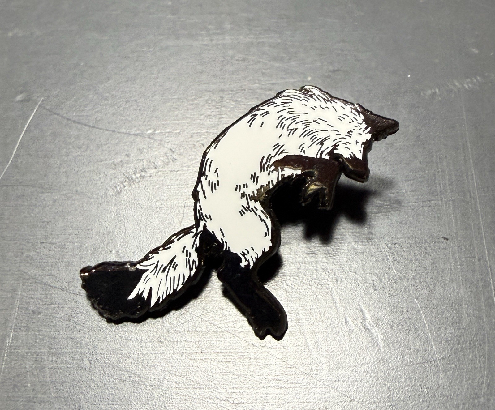 Fox in the Snow Cafe Lapel Pin - Columbus Dublin Ohio Coffee Shop Bakery Fox in the Snow Cafe Lapel Pin - Columbus Dublin Ohio Coffee Shop Bakery