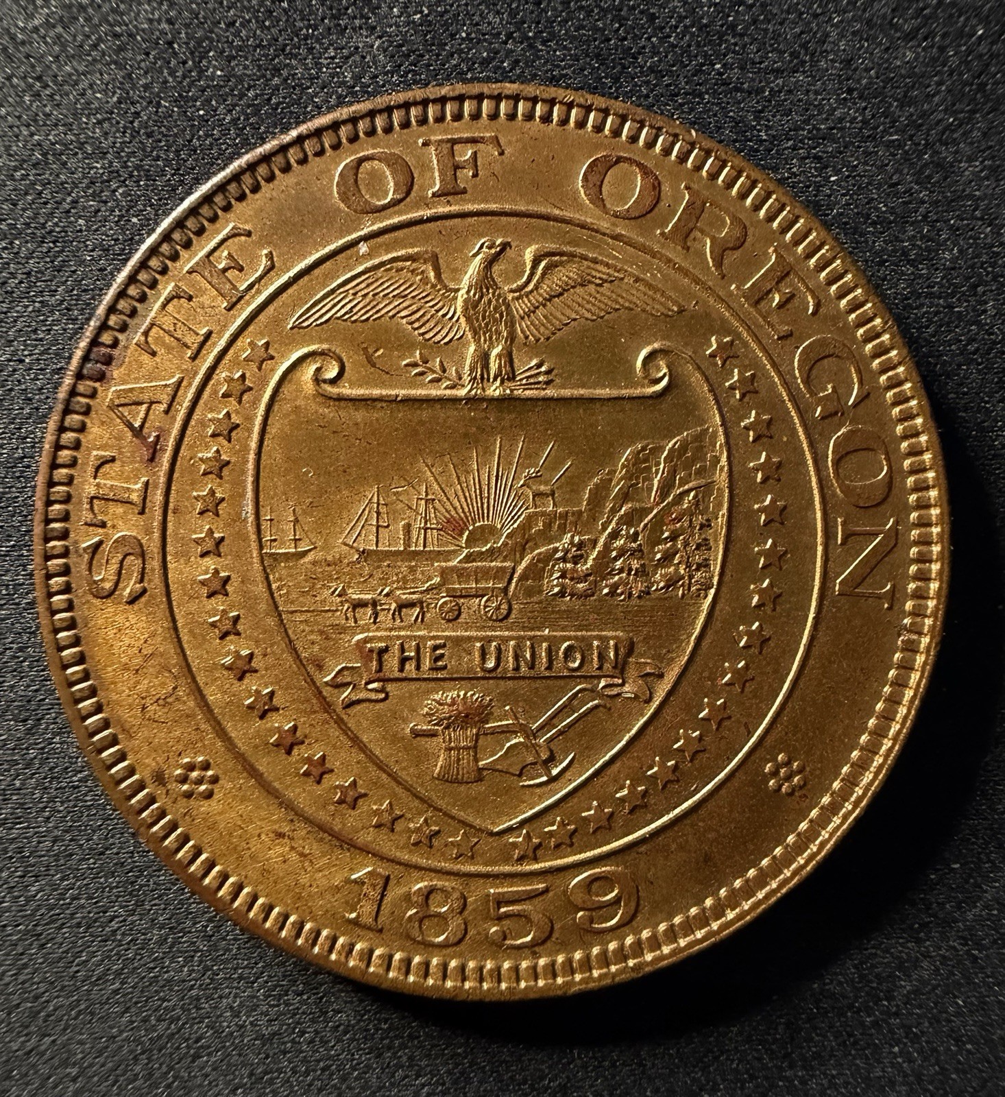 Very Rare Beautiful AU 1915 Panama Pacific Exposition Comm. Medal HK#411 Very Rare Beautiful AU 1915 Panama Pacific Exposition Comm. Medal HK#411