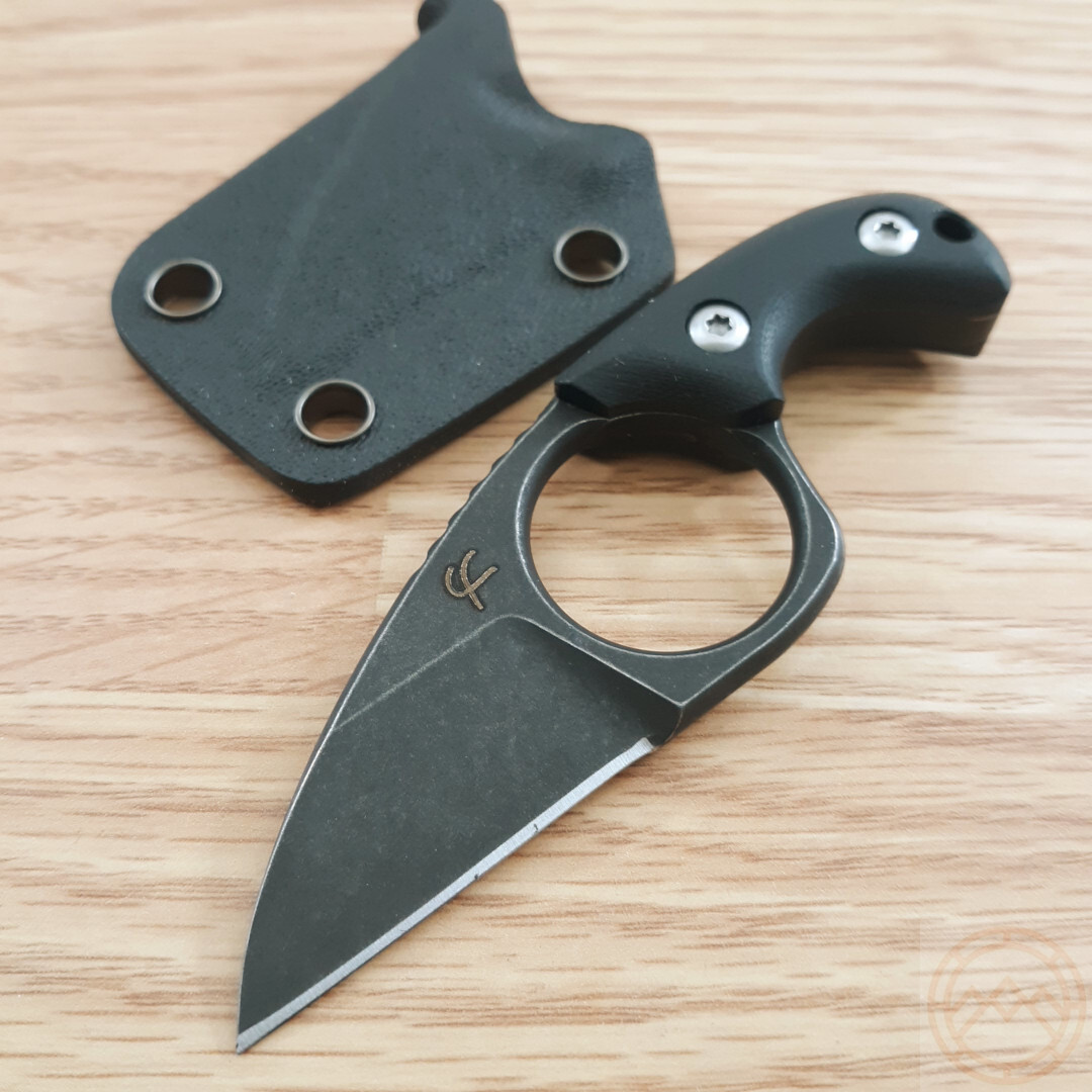 Fred Perrin Shorty Neck Fixed Knife 1.63\