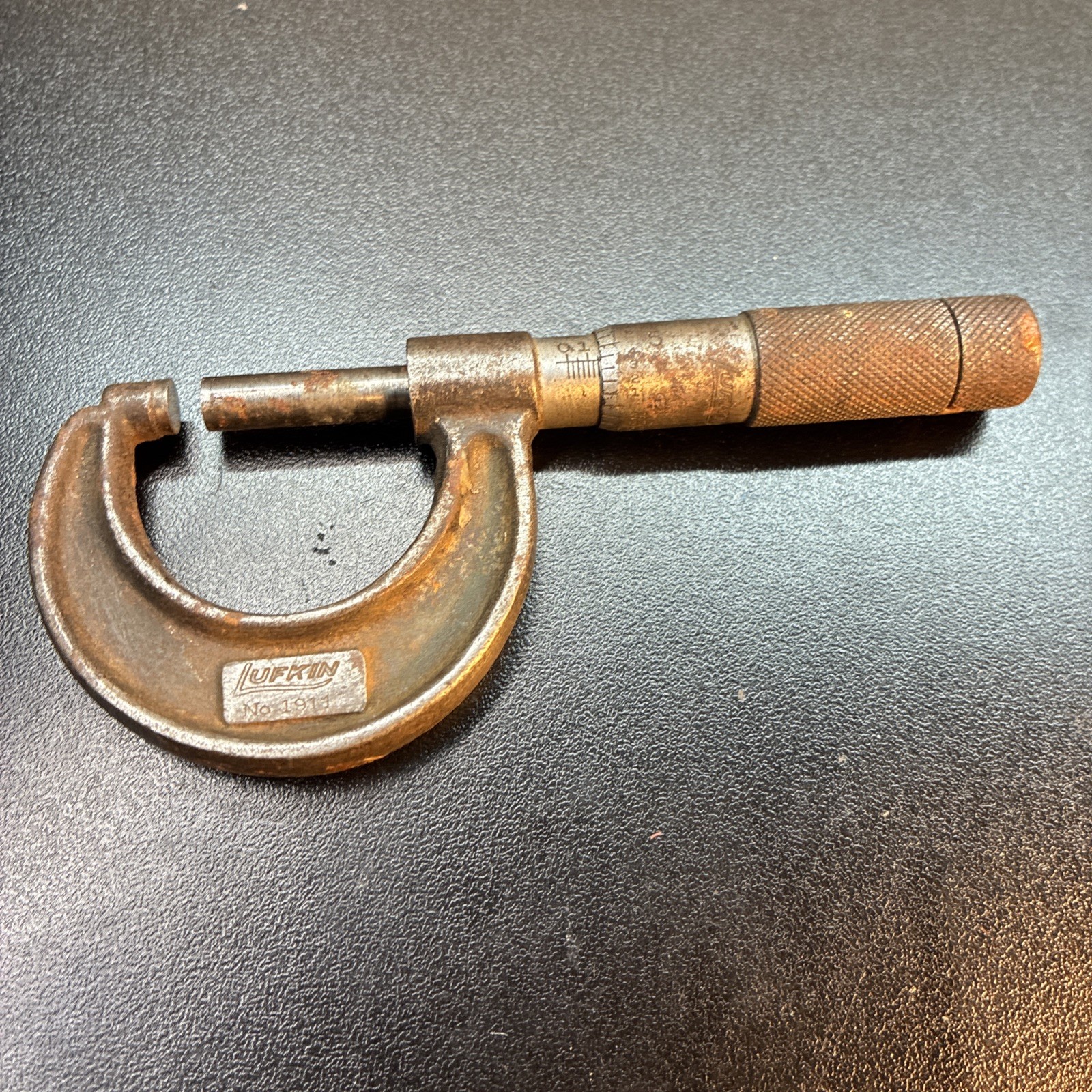 Lufkin No 1911 Outside Micrometer 0-1\