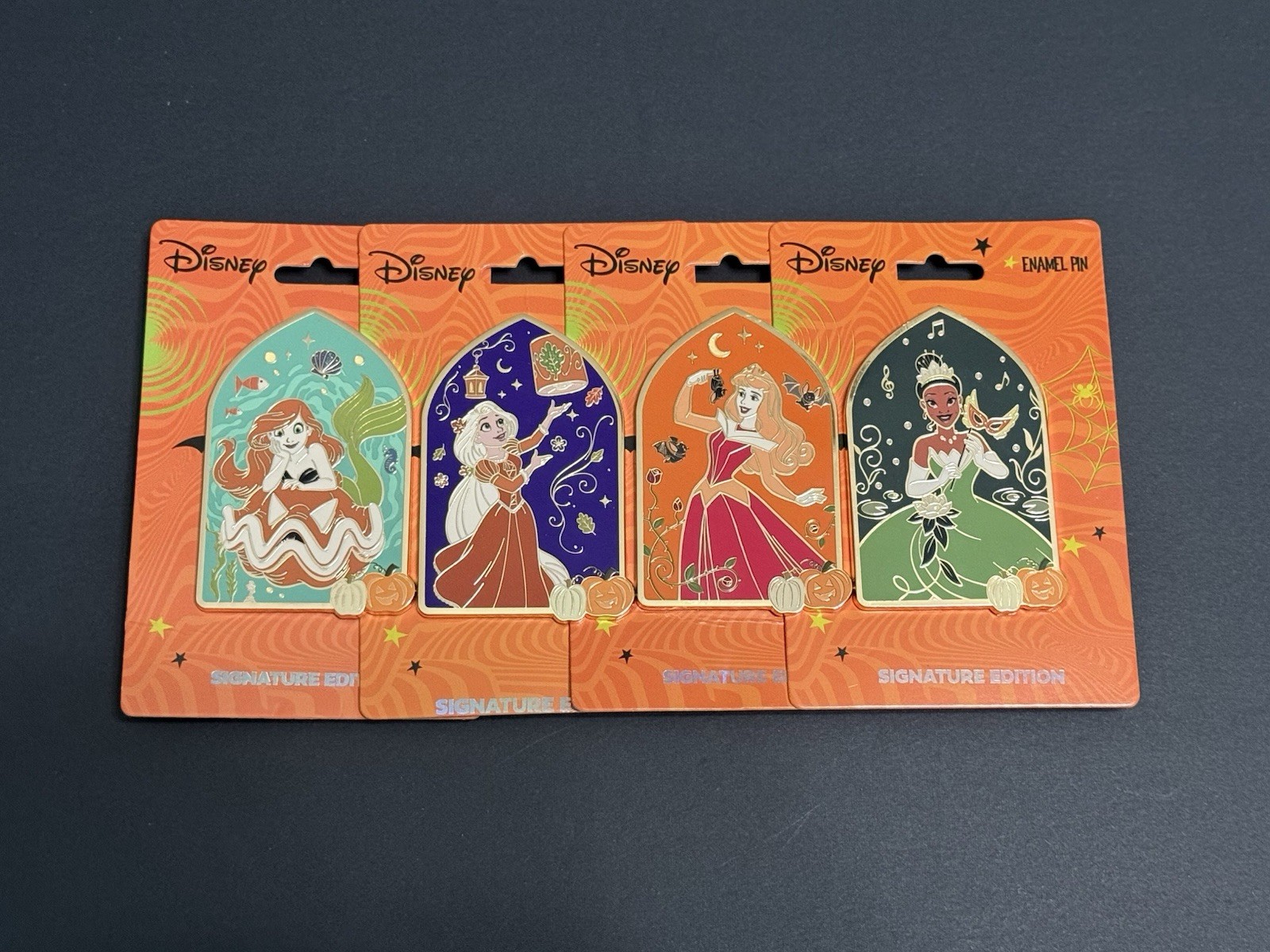 2026 Pink A La Mode Princess Halloween Jumbo pin  PALM LE 500 Bundle 4 Pins