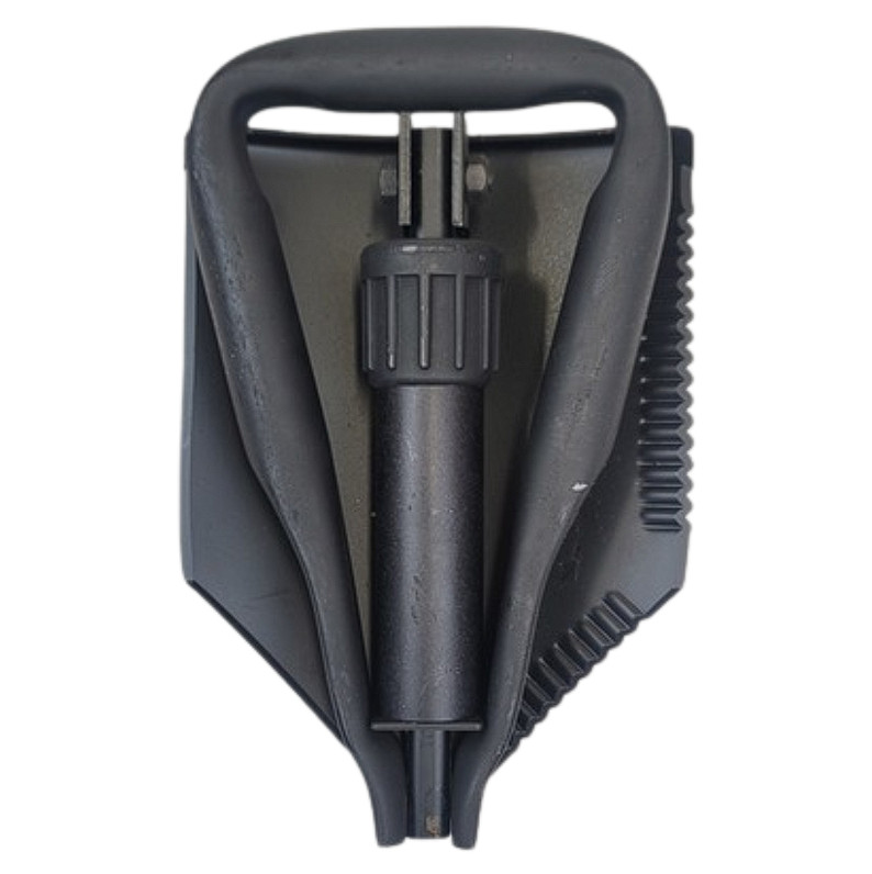 US Tri Fold Shovel w/ MOLLE II E-Tool Cover - USMC Military Surplus