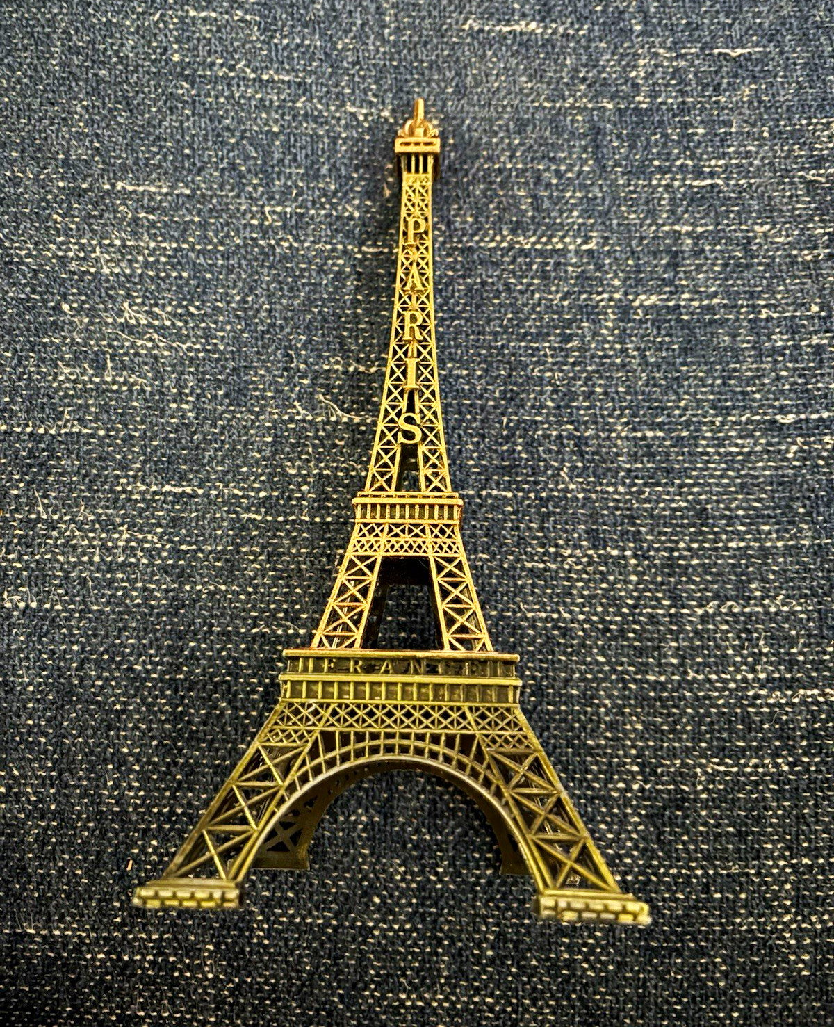 Eiffel Tower Paris France Souvenir Figurine - France Region of Origin 9 inches