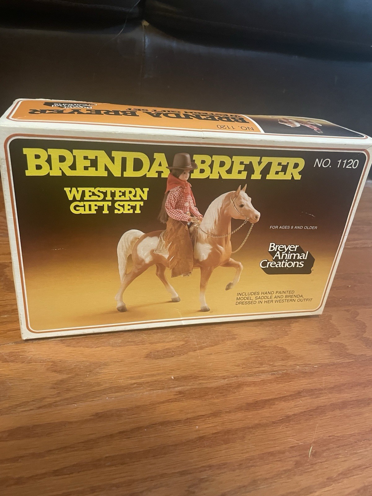 VTG 1982 Breyer Brenda Western Gift Set #1120 Horse & Rider NIB USA 80s 1980s