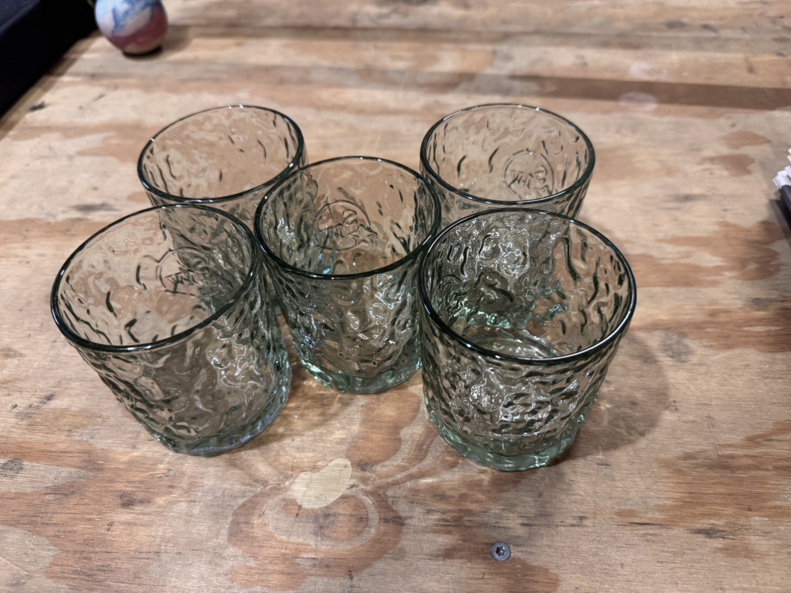 5 Maker\'s Mark Round Rocks Old Fashioned Bourbon Whiskey glasses