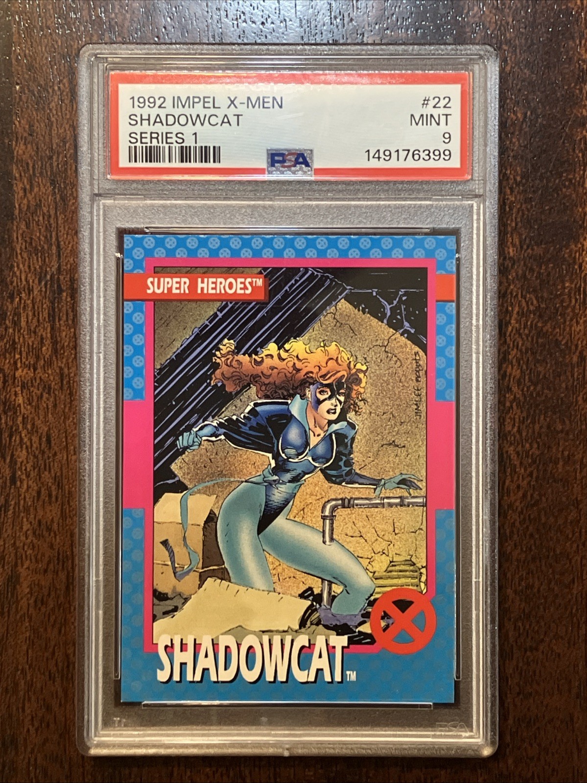 1992 Impel The Uncanny X-Men #22 Shadowcat PSA 9