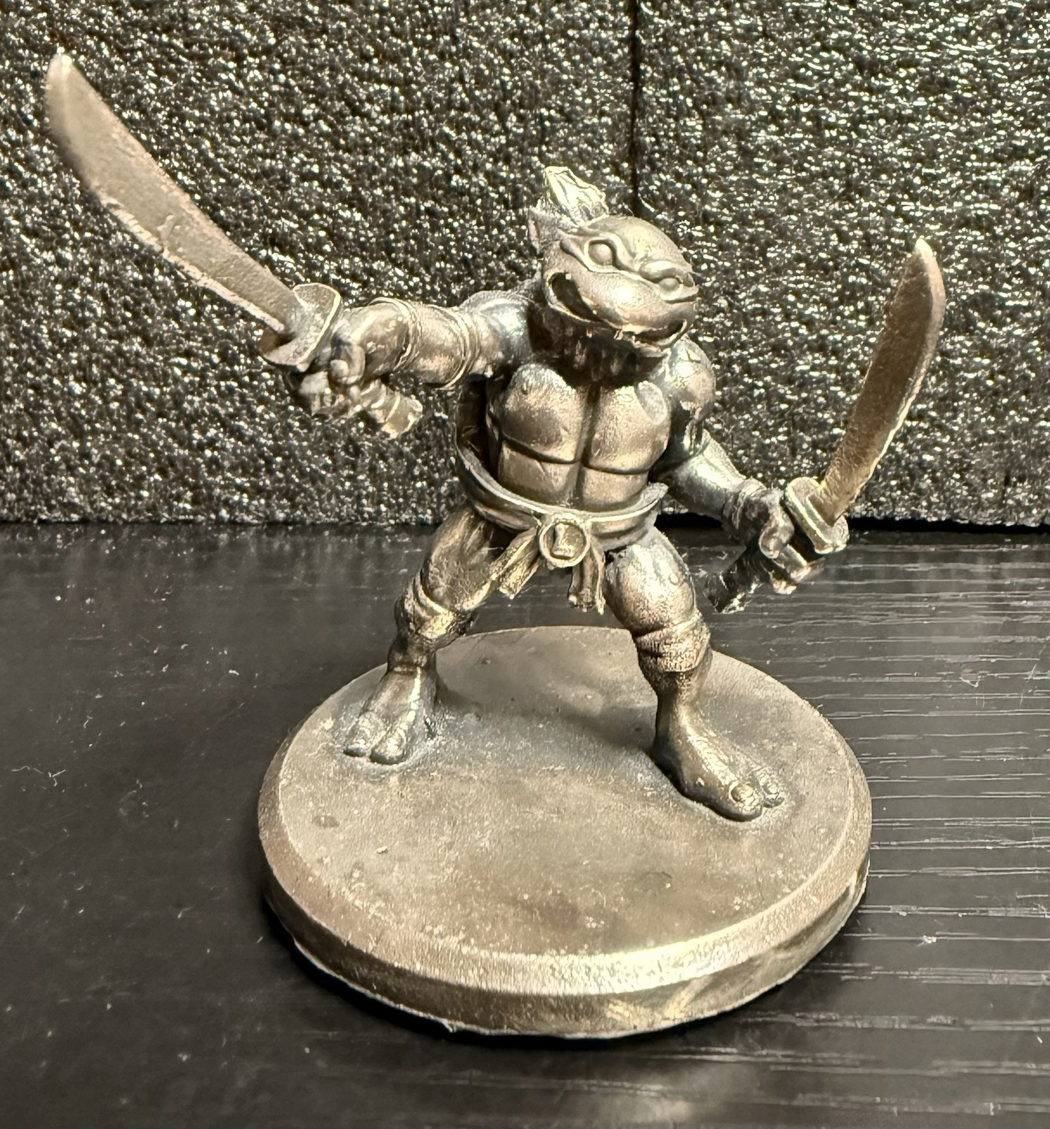 TMNT Leonardo .999 Fine Silver 173g / 5.56 Troy Oz Statue Scorpion Mint COA