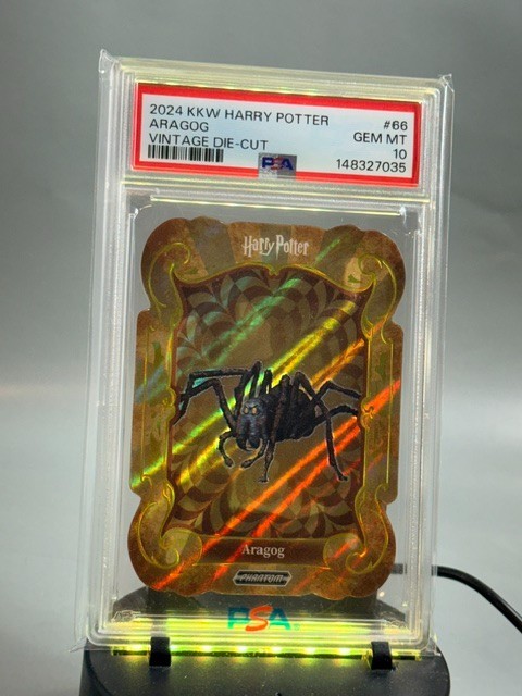 2024 KKW Harry Potter Aragog PSA 10 Vintage Die-Cut GEM POP 1/1 Kakawow Phantom 2024 KKW Harry Potter Aragog PSA 10 Vintage Die-Cut GEM POP 1/1 Kakawow Phantom