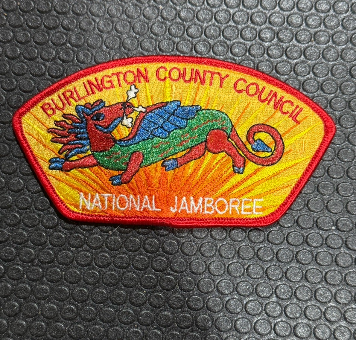 2005 National Scout Jamboree Burlington County Council Patch 2005 National Scout Jamboree Burlington County Council Patch
