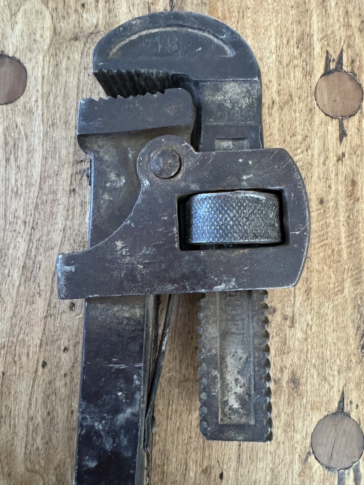 Vintage GTD 18” Pipe Wrench 3 1/2\