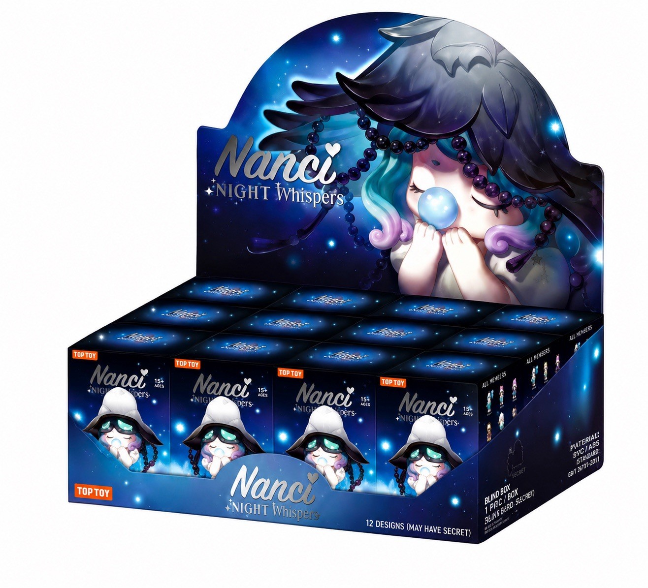 (New) Nanci Secret Fantasy Full Case Sealed of 12 (New) Nanci Secret Fantasy Full Case Sealed of 12