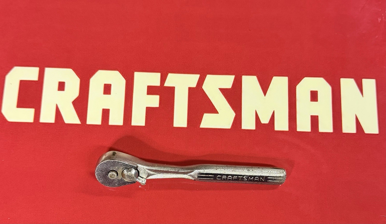 Craftsman 1/4” Ratchet - Vintage - Forged In USA - 43186