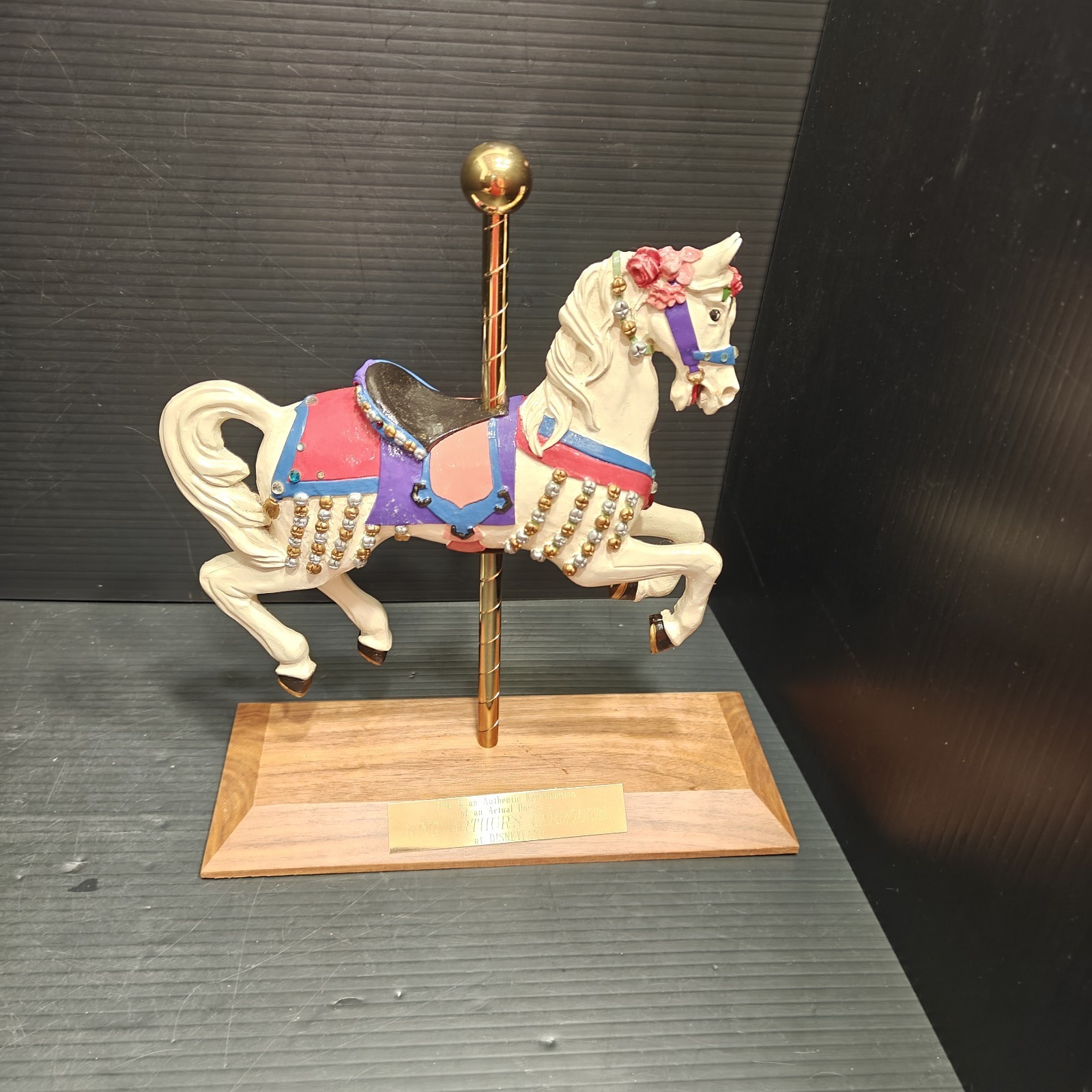 Vintage PJs Carousel Collection Jingles Disneyland King Arthur Carrousel Horse