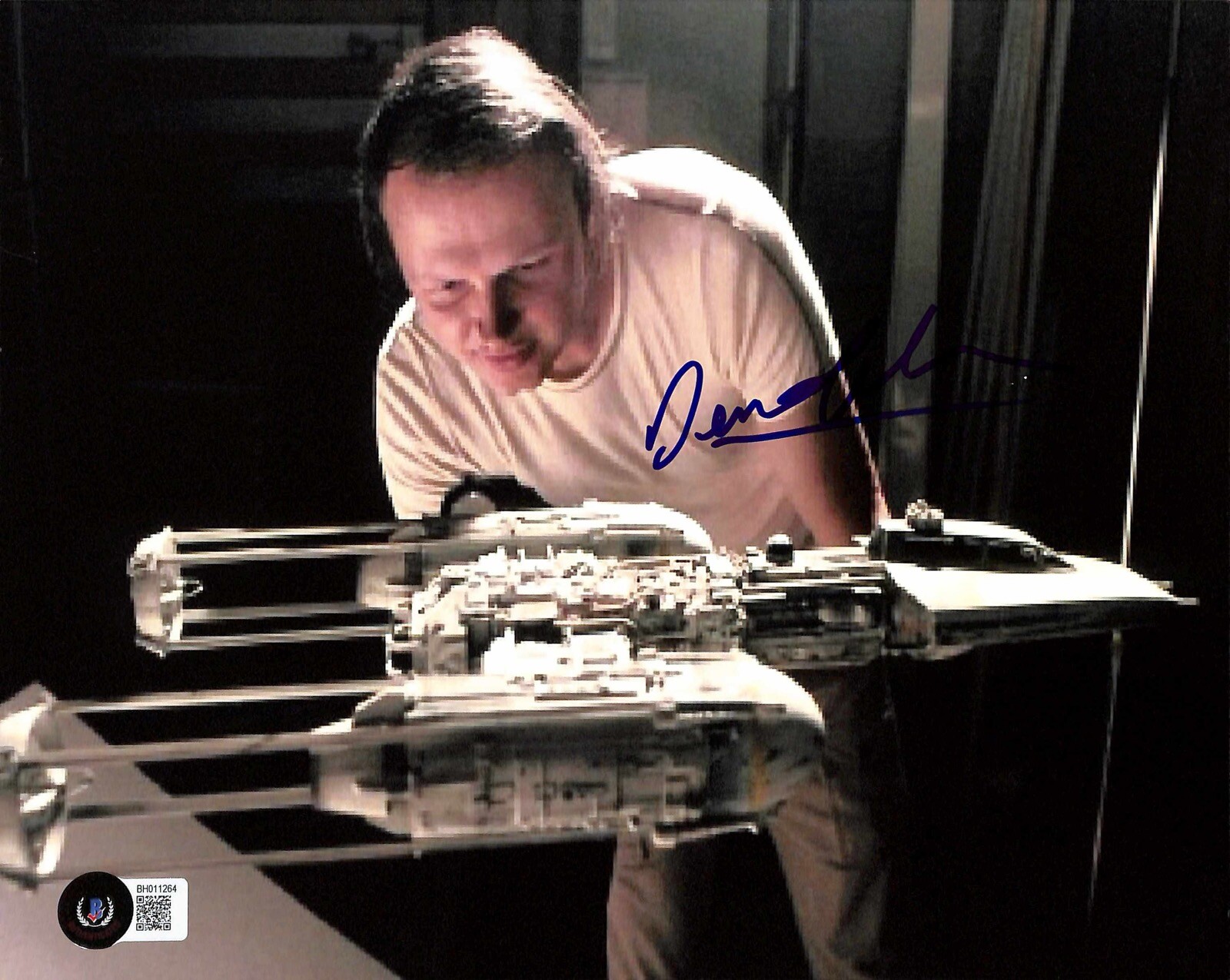 Star Wars ILM 9x Oscar Dennis Muren Star Wars Signed 8x10 Photo BECKETT BAS