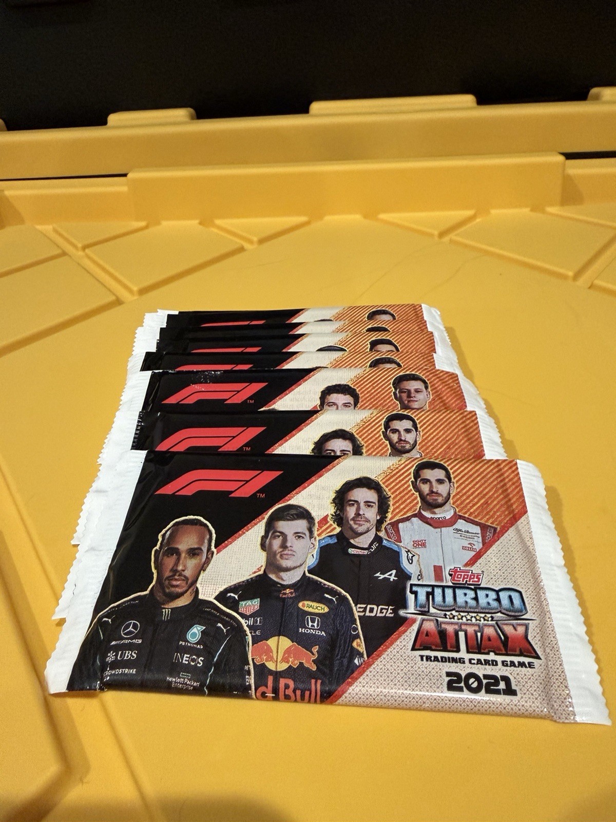 Topps Turbo Attack 2021 F1 Trading Cards Topps Turbo Attack 2021 F1 Trading Cards