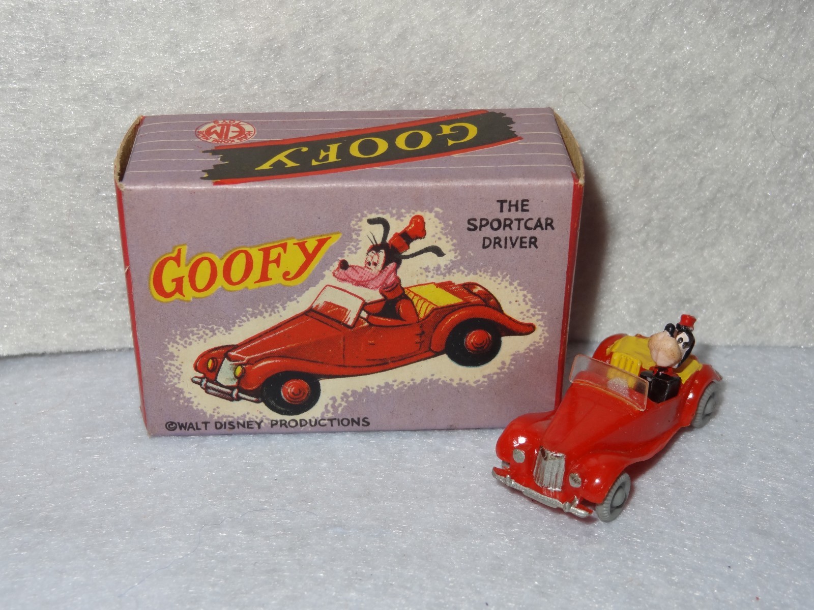 Vintage Disney Goofy Box & Car Vintage Disney Goofy Box & Car