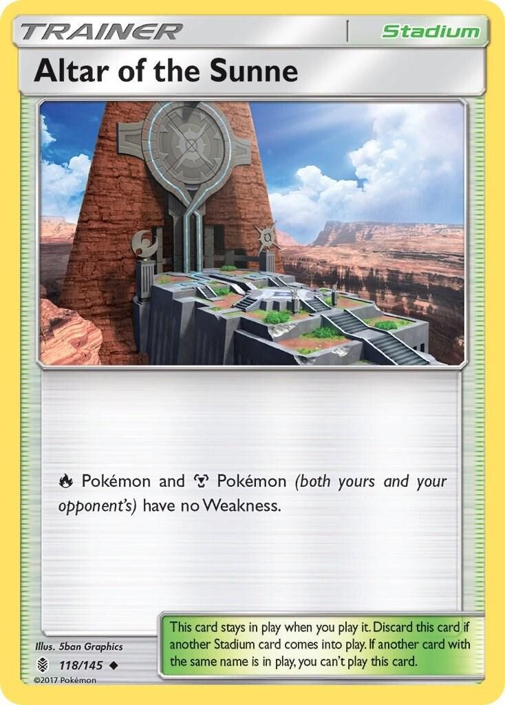 Altar of the Sunne 118/145 Sm-Guardians Rising Regular Altar of the Sunne 118/145 Sm-Guardians Rising Regular