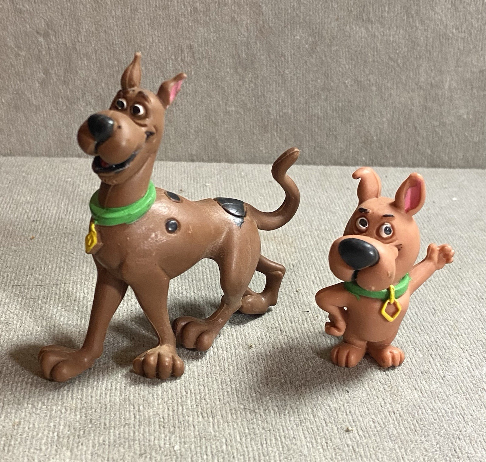 VINTAGE 1980s PVC HANNA BARBERA SCOOBY-DOO & SCRAPPY-DOO Figures - Comics Spain