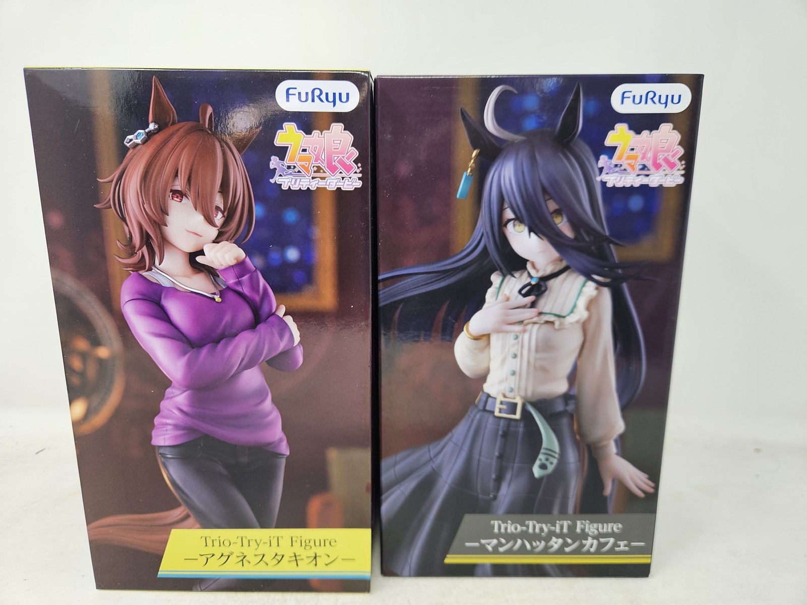 FuRyu Trio Try It Uma Musume Pretty Derby Agnes Tachyon Manhattan Cafe Figure