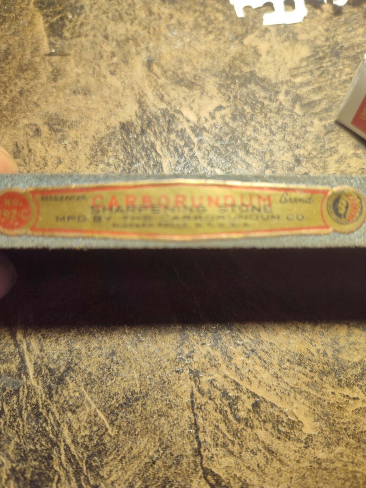 Carborundum Sharpening Stones Vintage Carborundum Sharpening Stones Vintage