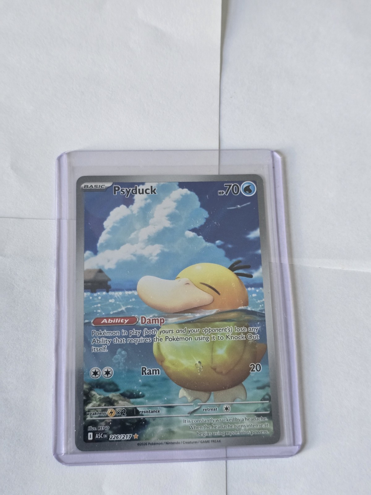 Psyduck 226/217 Me: Ascended Heroes Holo Psyduck 226/217 Me: Ascended Heroes Holo
