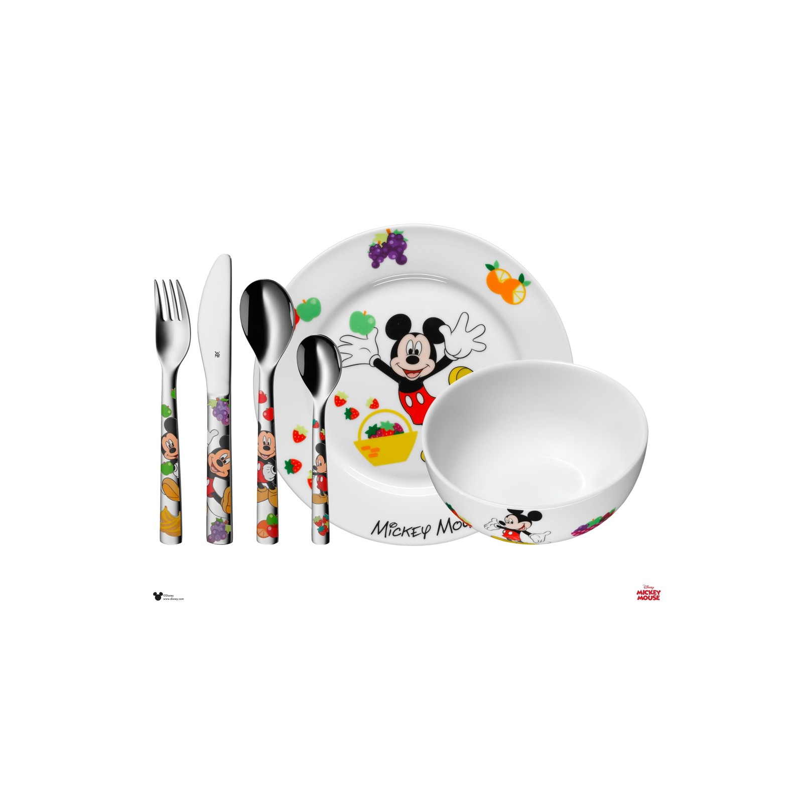 WMF Disney Mickey Mouse Cutlery Set of 6 (W1282959964)