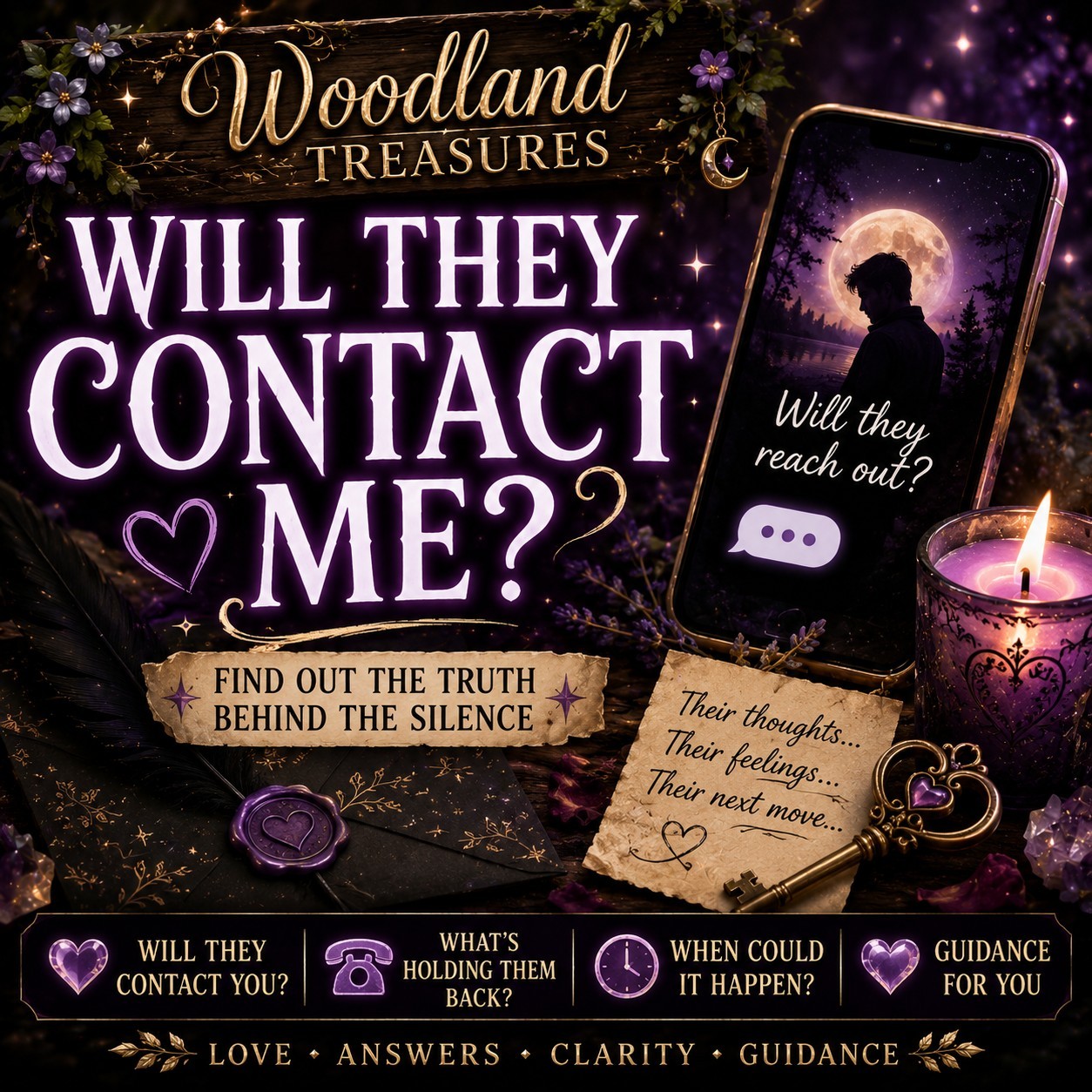 Will They Contact Me? | Love Communication Prediction Reading