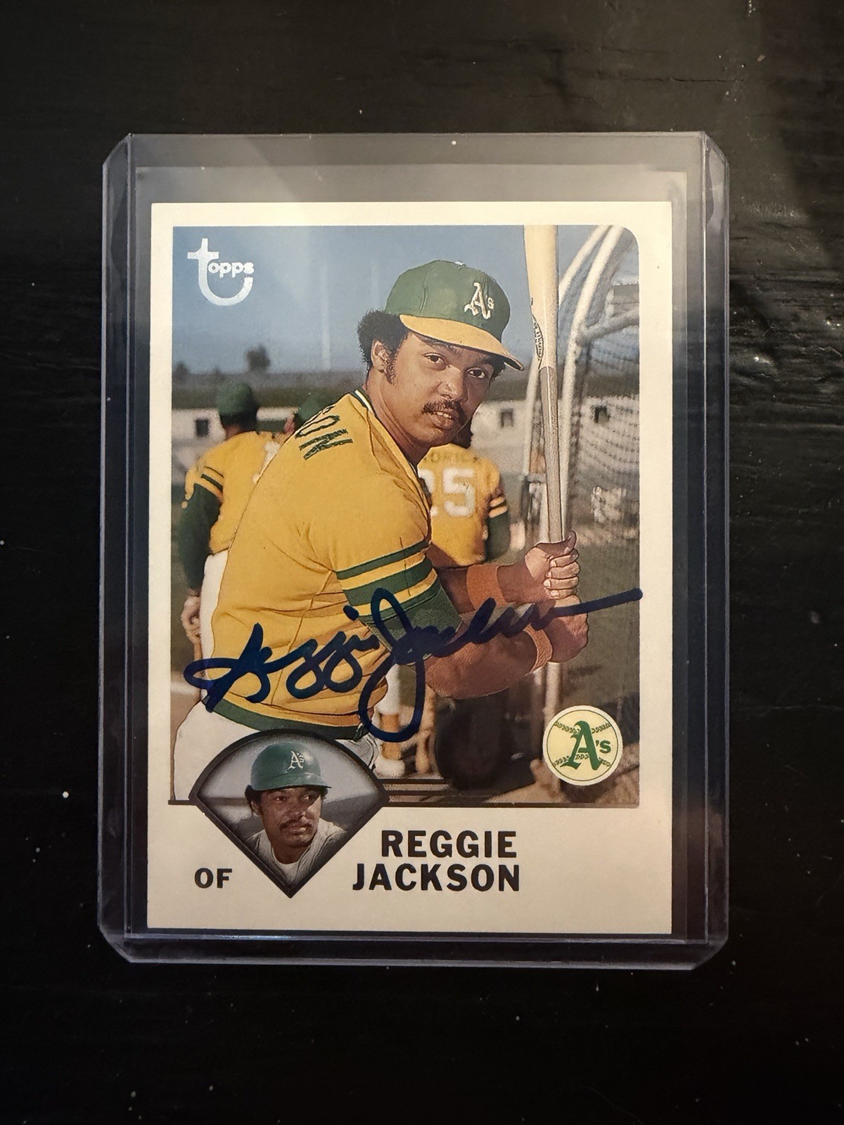 Reggie Jackson Autographed 2003 Topps Retired Signature Edition Signed MLB Card Reggie Jackson Autographed 2003 Topps Retired Signature Edition Signed MLB Card